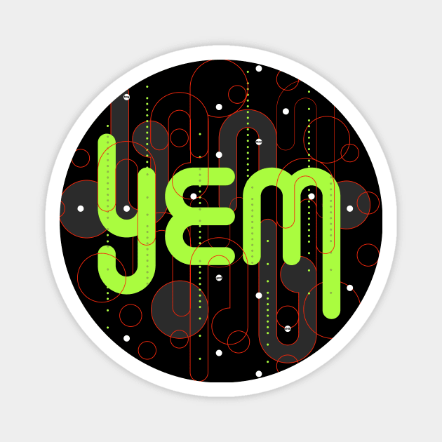 Phish You Enjoy Myself (YEM) Magnet by NeddyBetty